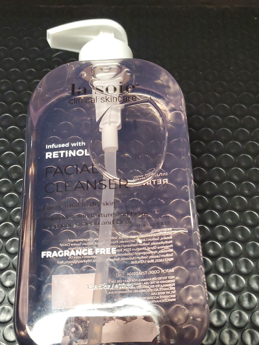 Isola Clinical Skincare Retinol Facial Cleanser - Light Purple Bottle